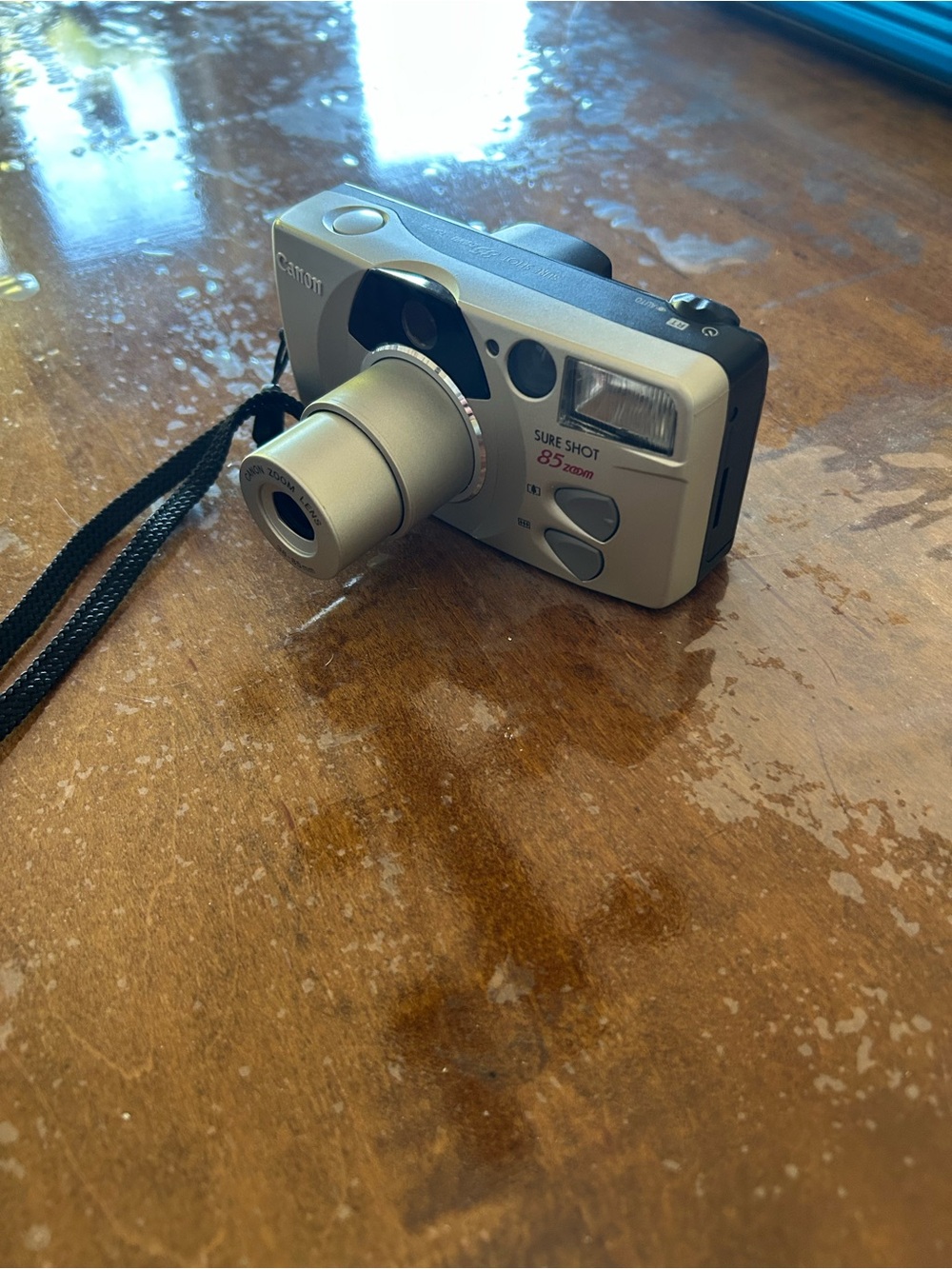 Canon Sure Shot 85 Zoom Point and Shoot Film Camera - Silver - Picture 8 of 8